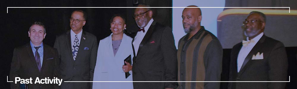 Tim Saka received Community Service Award at 100 Black Men of Syracuse